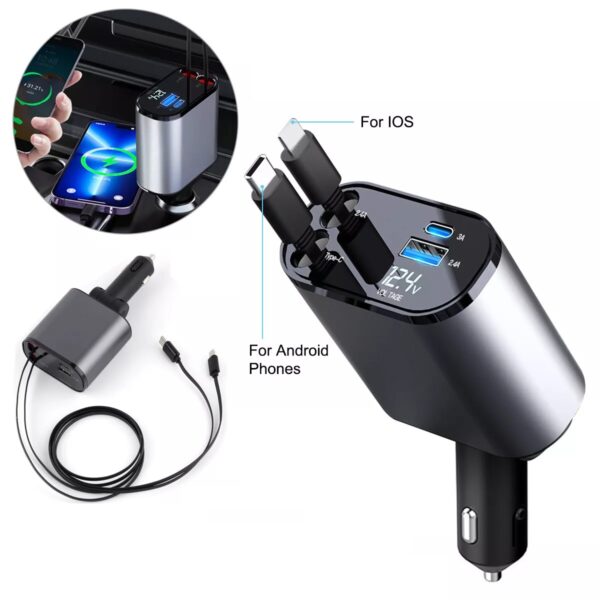 Турбо полнач за во автомобил Android и iOS уреди