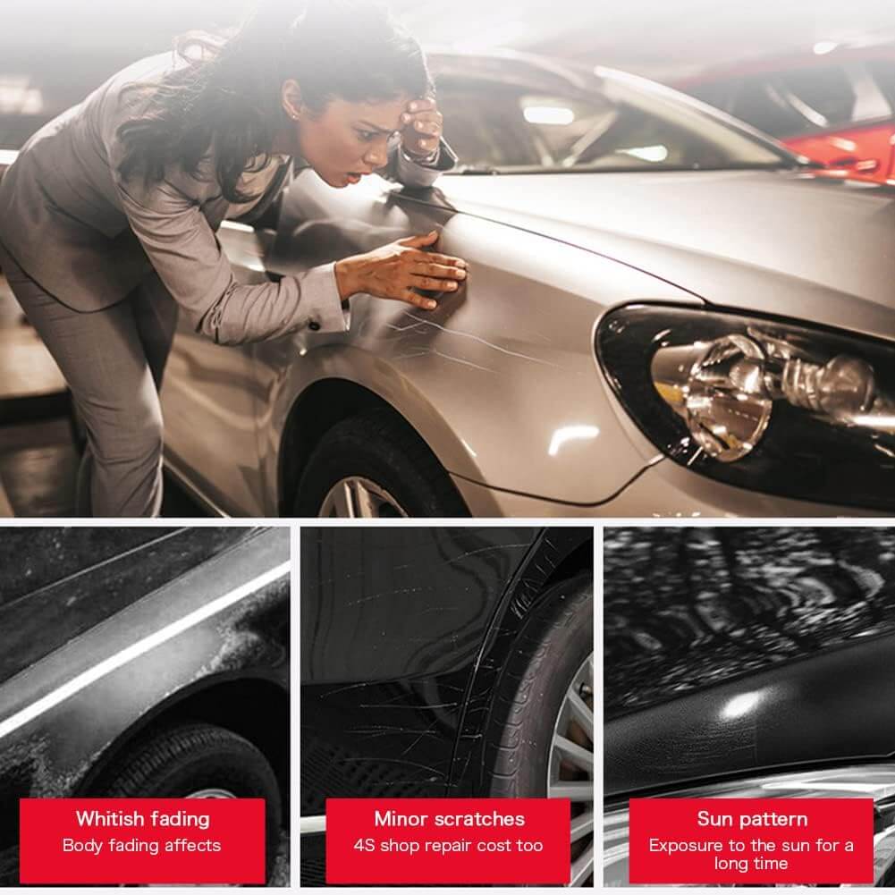 Полир паста за отстранување гребнатинки на автомобил